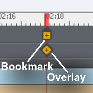 Captivate Interactive Video Bookmark Overlay
