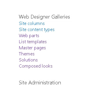 SharePoint Web Designer Galleries Settings Scripts Enabled